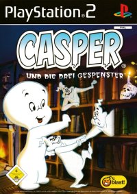Casper and The Ghostly Trio PAL Playstation 2 PAL box art